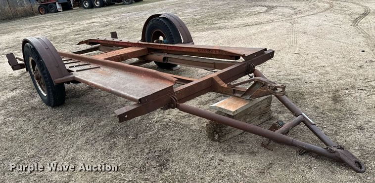 image for item NI9710 Shop built tilt deck utility trailer