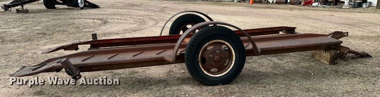 image for item NI9710 Shop built tilt deck utility trailer