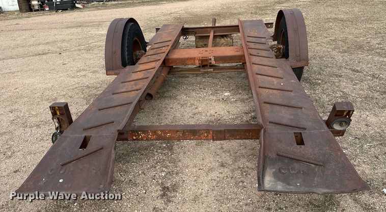 image for item NI9710 Shop built tilt deck utility trailer