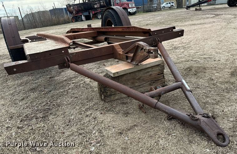 image for item NI9710 Shop built tilt deck utility trailer