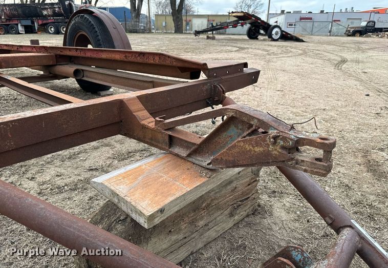 image for item NI9710 Shop built tilt deck utility trailer