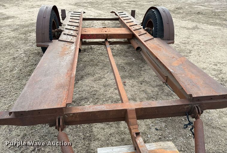 image for item NI9710 Shop built tilt deck utility trailer