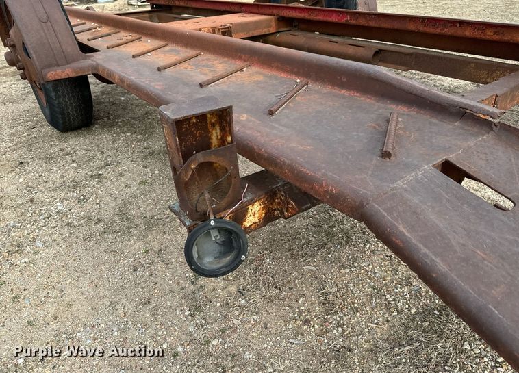 image for item NI9710 Shop built tilt deck utility trailer