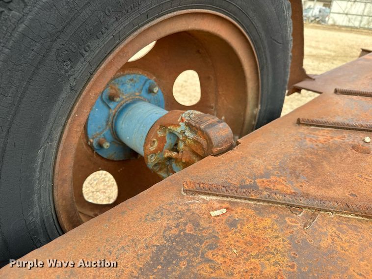 image for item NI9710 Shop built tilt deck utility trailer