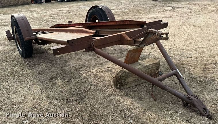 image for item NI9710 Shop built tilt deck utility trailer