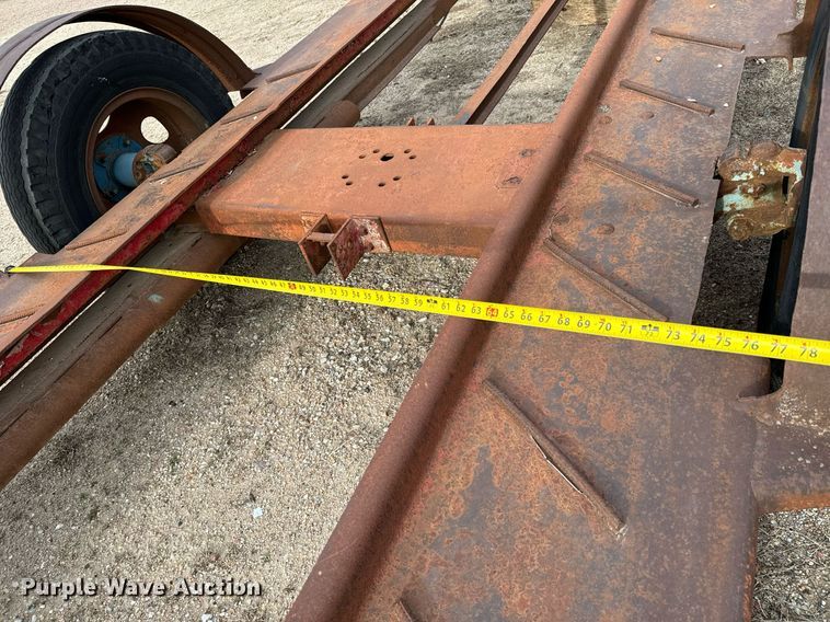 image for item NI9710 Shop built tilt deck utility trailer