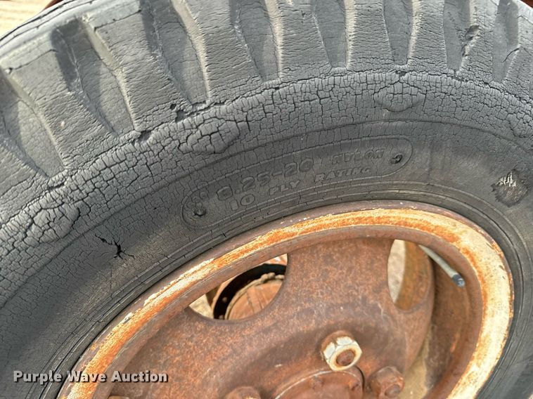 image for item NI9710 Shop built tilt deck utility trailer