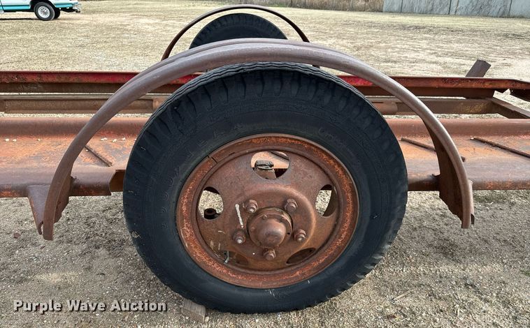 image for item NI9710 Shop built tilt deck utility trailer