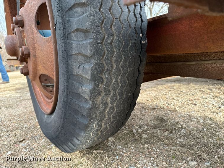 image for item NI9710 Shop built tilt deck utility trailer