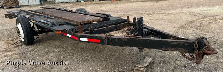 image for item NI9711 Shop built tilt deck utility trailer