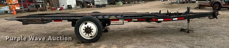 image for item NI9711 Shop built tilt deck utility trailer