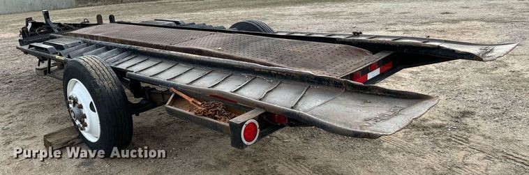 image for item NI9711 Shop built tilt deck utility trailer