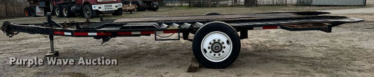 image for item NI9711 Shop built tilt deck utility trailer