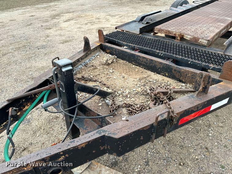 image for item NI9711 Shop built tilt deck utility trailer