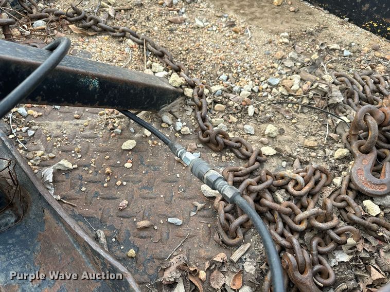 image for item NI9711 Shop built tilt deck utility trailer