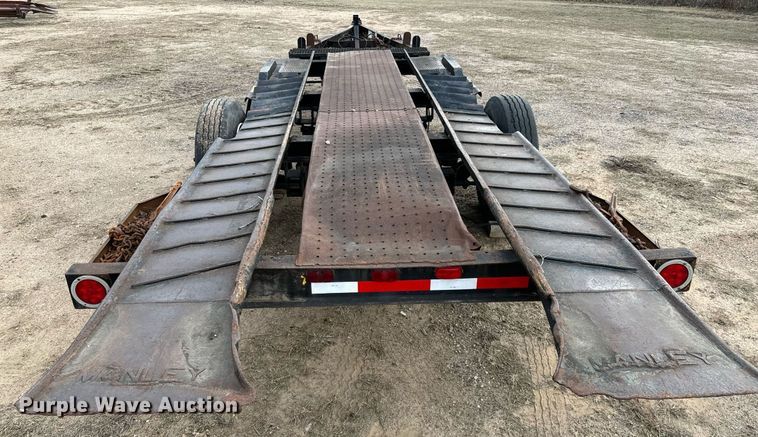 image for item NI9711 Shop built tilt deck utility trailer