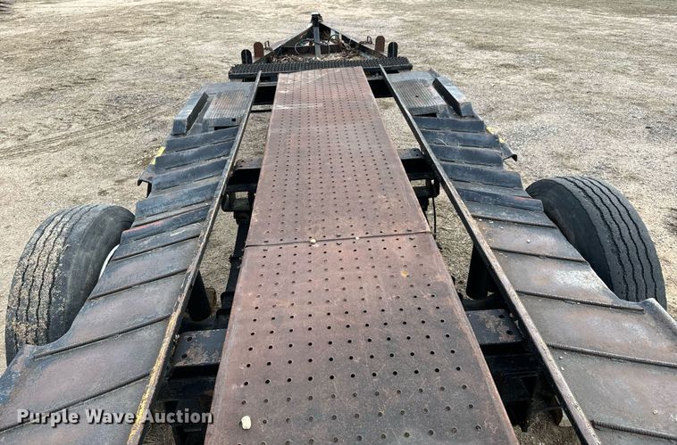 image for item NI9711 Shop built tilt deck utility trailer