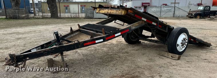 image for item NI9711 Shop built tilt deck utility trailer