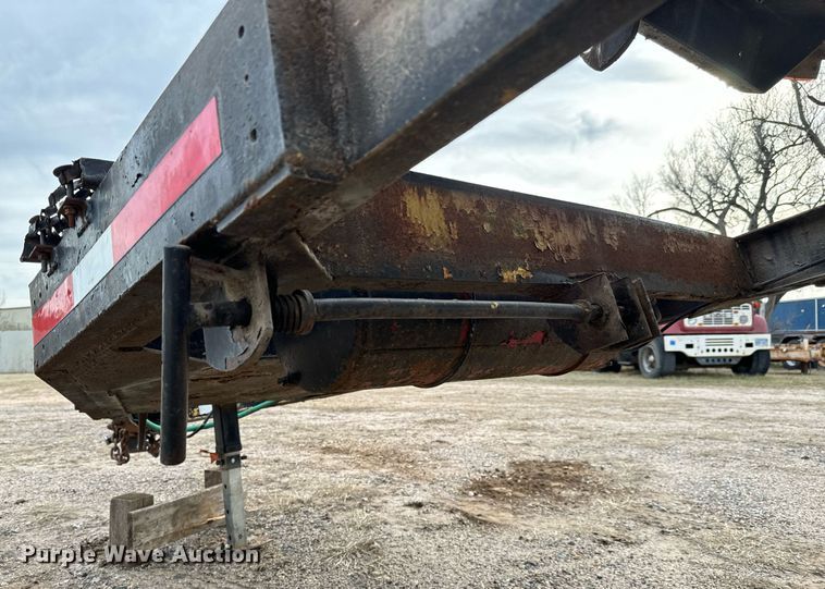 image for item NI9711 Shop built tilt deck utility trailer