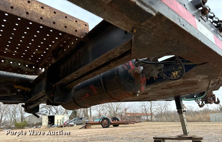 image for item NI9711 Shop built tilt deck utility trailer