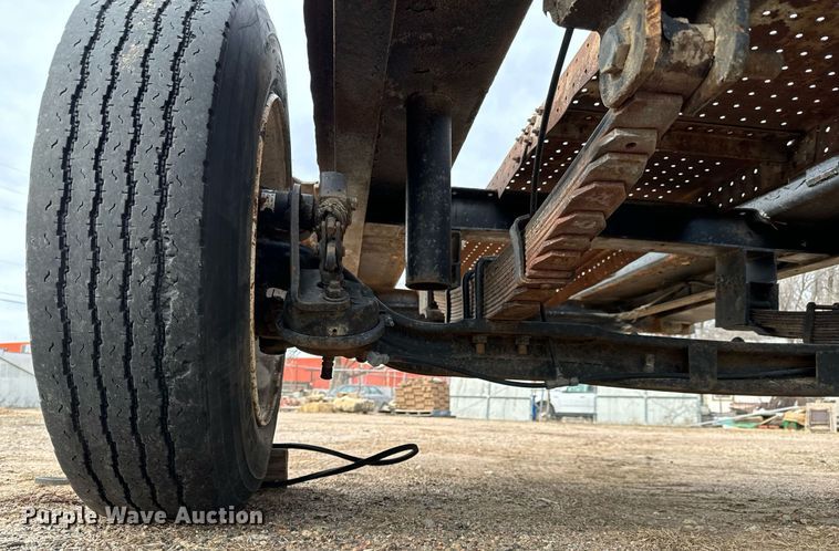 image for item NI9711 Shop built tilt deck utility trailer