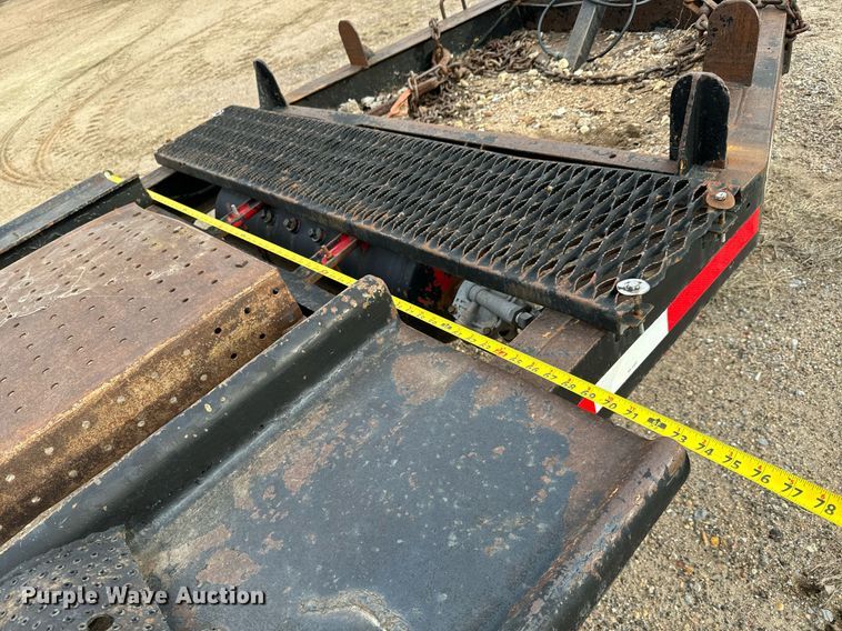 image for item NI9711 Shop built tilt deck utility trailer