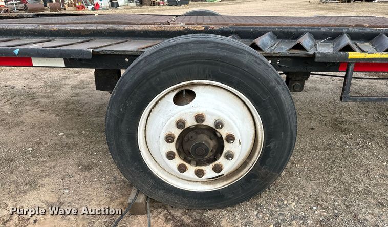 image for item NI9711 Shop built tilt deck utility trailer