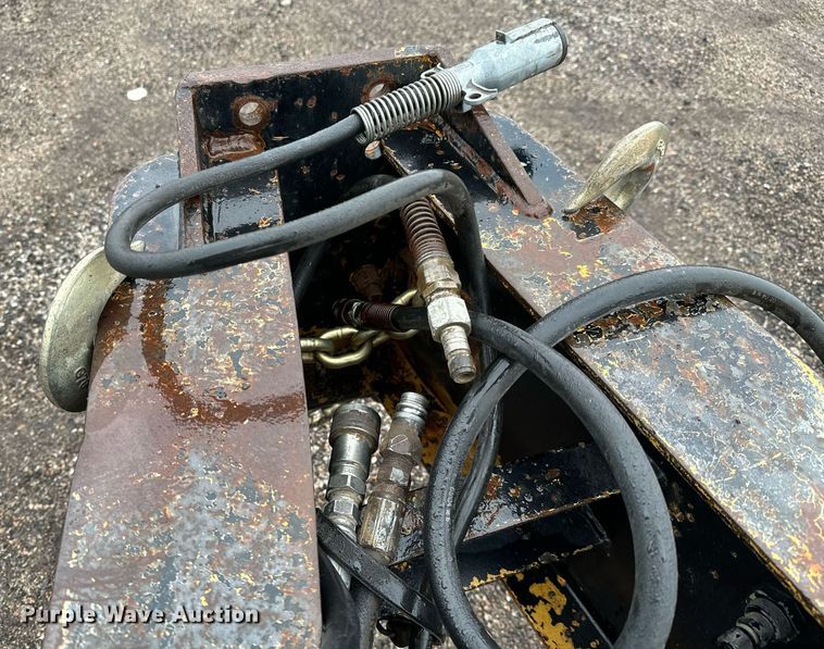 image for item NI9743 1990 Custom Trailer tilt deck equipment trailer