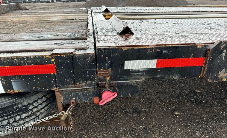 image for item NI9743 1990 Custom Trailer tilt deck equipment trailer