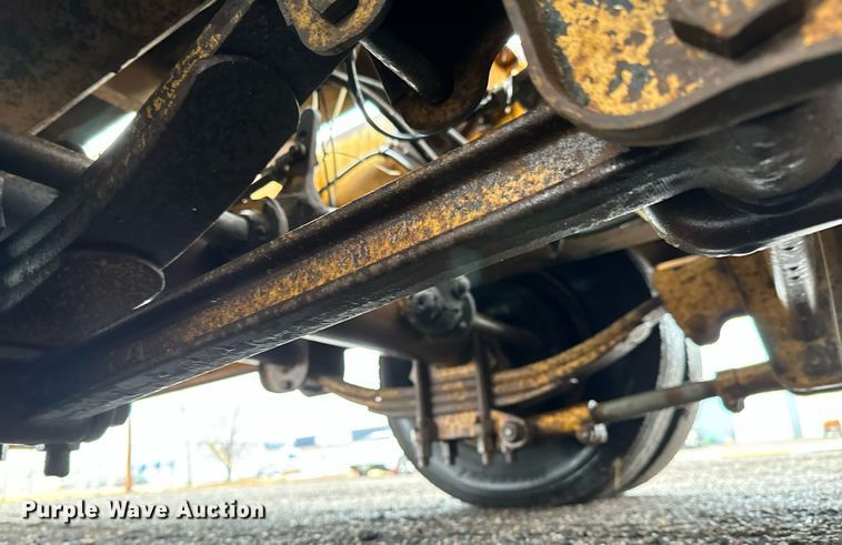 image for item NI9743 1990 Custom Trailer tilt deck equipment trailer