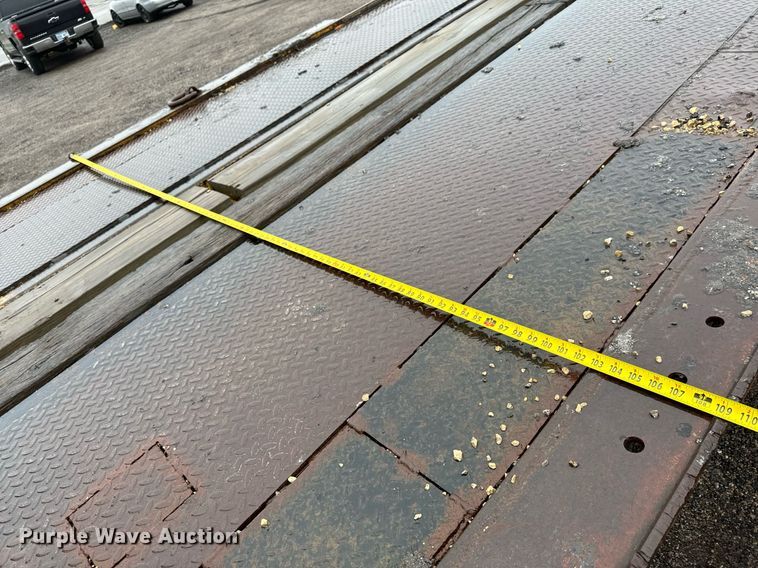 image for item NI9743 1990 Custom Trailer tilt deck equipment trailer