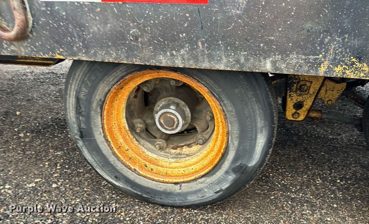 image for item NI9743 1990 Custom Trailer tilt deck equipment trailer