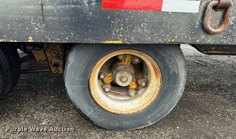 image for item NI9743 1990 Custom Trailer tilt deck equipment trailer