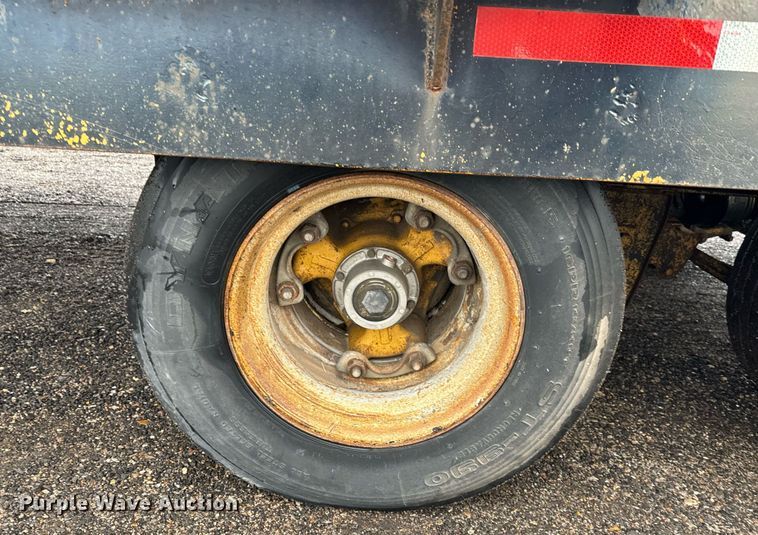 image for item NI9743 1990 Custom Trailer tilt deck equipment trailer