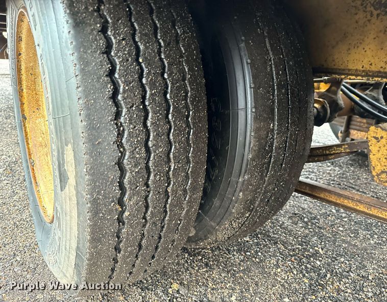 image for item NI9743 1990 Custom Trailer tilt deck equipment trailer