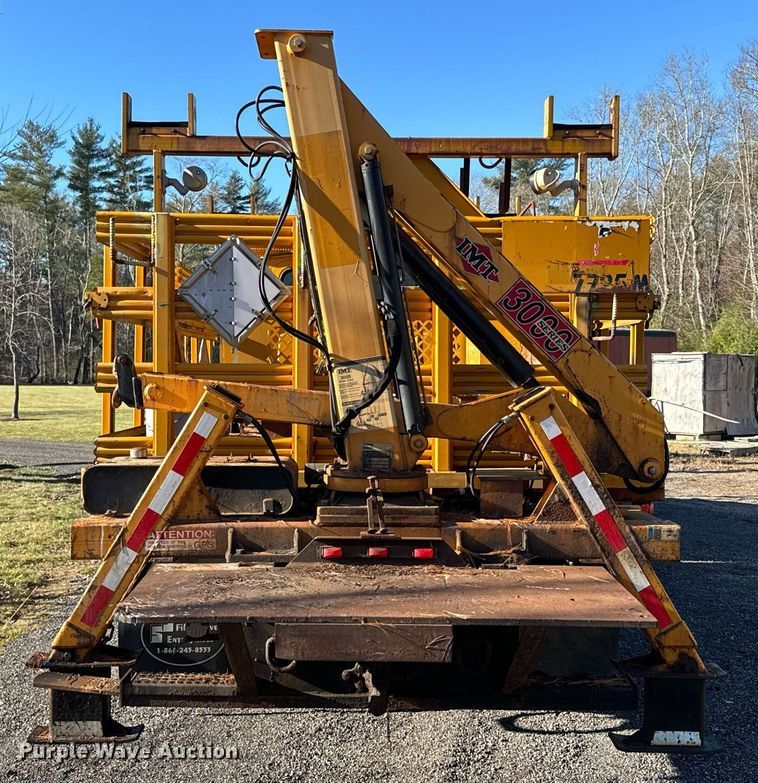 image for item NN9360 2008 Sterling Acterra Crew Cab flatbed truck