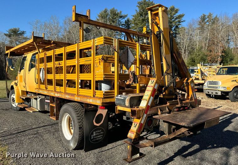 image for item NN9360 2008 Sterling Acterra Crew Cab flatbed truck