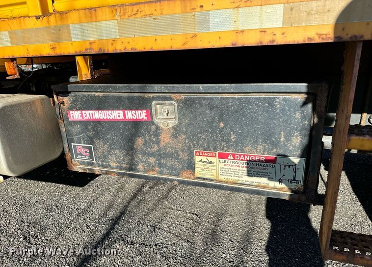 image for item NN9360 2008 Sterling Acterra Crew Cab flatbed truck