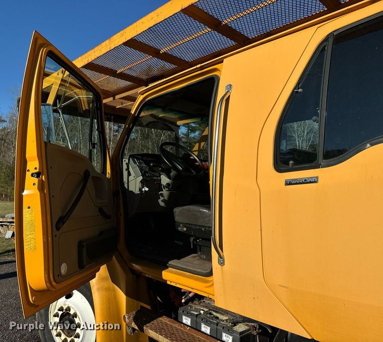 image for item NN9360 2008 Sterling Acterra Crew Cab flatbed truck