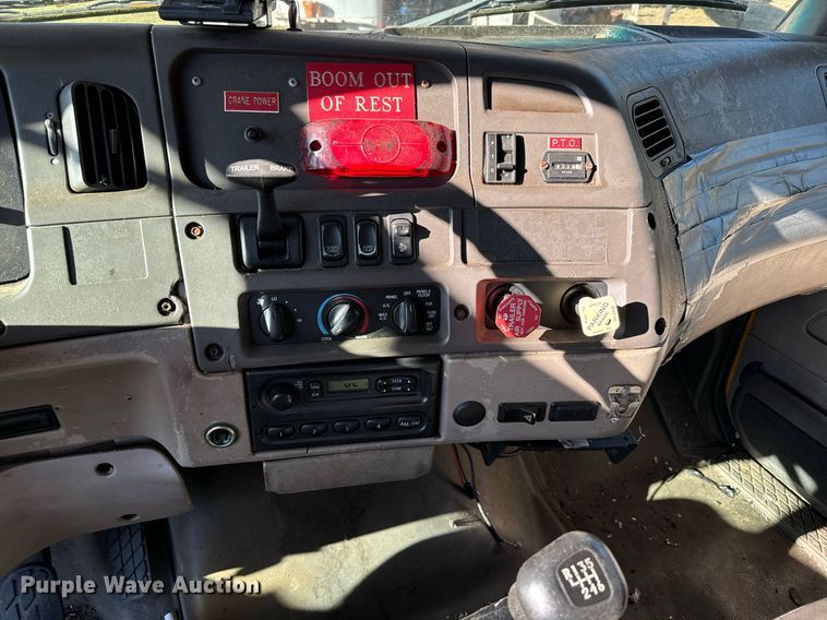 image for item NN9360 2008 Sterling Acterra Crew Cab flatbed truck