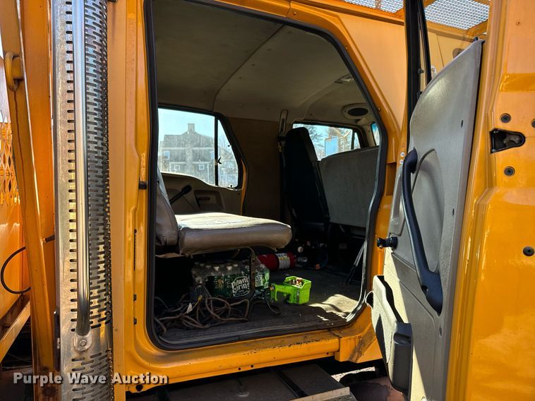 image for item NN9360 2008 Sterling Acterra Crew Cab flatbed truck