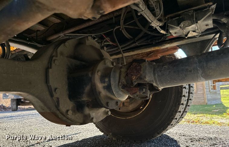 image for item NN9360 2008 Sterling Acterra Crew Cab flatbed truck