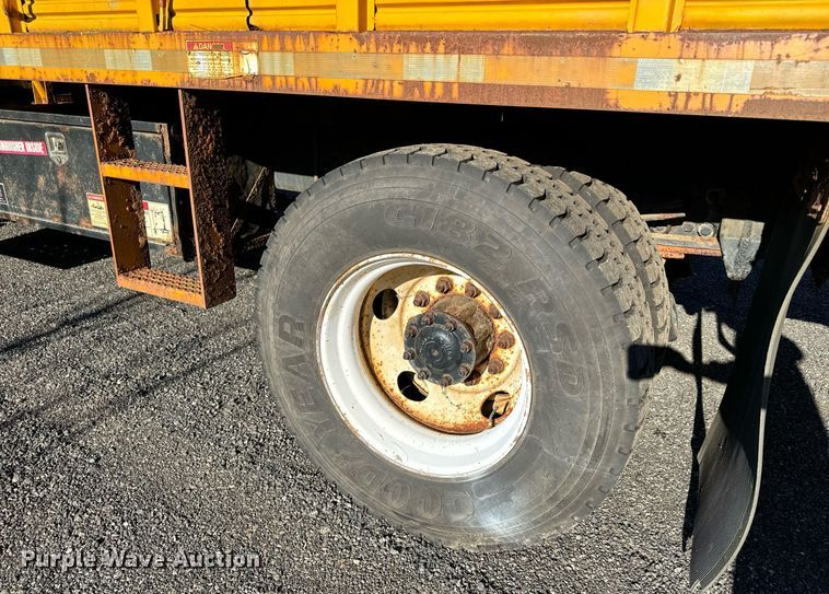 image for item NN9360 2008 Sterling Acterra Crew Cab flatbed truck