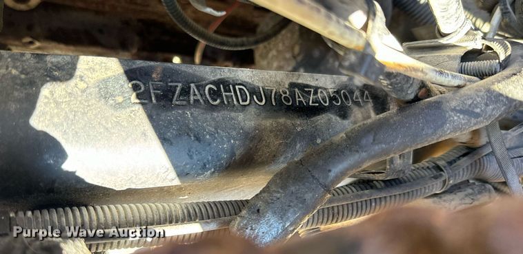 image for item NN9360 2008 Sterling Acterra Crew Cab flatbed truck