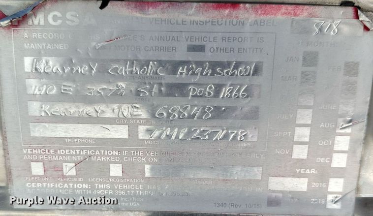 image for item NP9648 1978 Transport MFG Crusader MC 8 coach bus