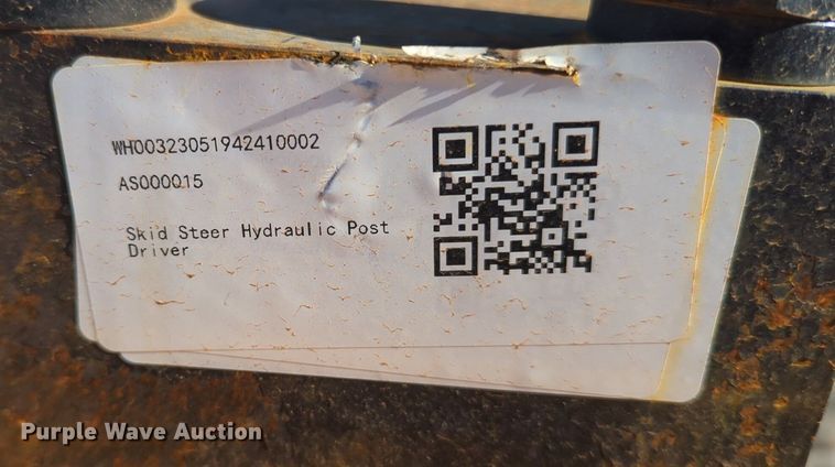 image for item OD9167 AGT skid steer hammer