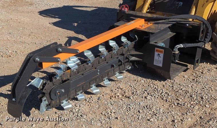 image for item OD9168 2023 Wolverine TCR-12-48H skid steer trencher