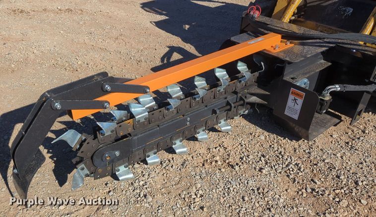 image for item OD9168 2023 Wolverine TCR-12-48H skid steer trencher