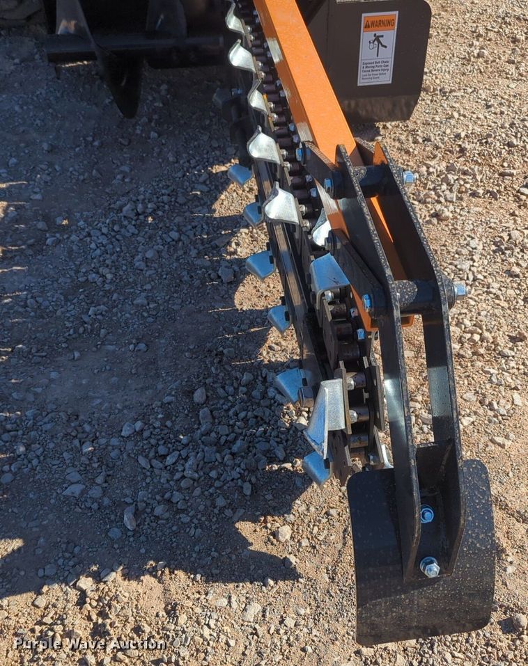 image for item OD9168 2023 Wolverine TCR-12-48H skid steer trencher