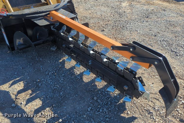 image for item OD9168 2023 Wolverine TCR-12-48H skid steer trencher